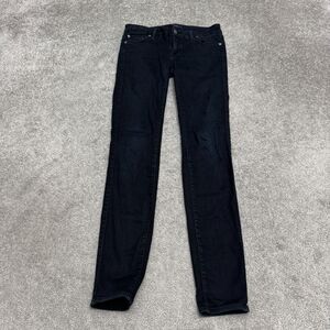 Fidelity By Jason Trotzuk Ace Skinny Denim Jeans Womens 27 Ginza Black Stretch